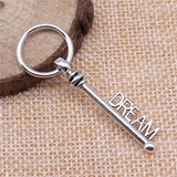WYSIWYG 10pcs 51mm 2 Colors Antique Bronze Dream Key Pendant Key Pendant Charm Key Pendants For Jewelry Making