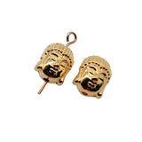 WYSIWYG 10pcs 6 Colors 11x9x7mm Buddha Beads Charm Buddha Small Hole Beads Buddha Space Beads For Jewelry Making