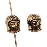 WYSIWYG 10pcs 6 Colors 11x9x7mm Buddha Beads Charm Buddha Small Hole Beads Buddha Space Beads For Jewelry Making