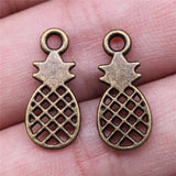 WYSIWYG 10pcs 9x21mm Pineapple Charms Pendants For Jewelry Making DIY Jewelry Findings Jewelry Accessories