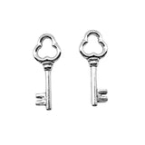 WYSIWYG 10pcs 9x22mm Key Charms Pendants For Jewelry Making DIY Jewelry Findings Jewelry Accessories