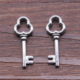 WYSIWYG 10pcs 9x22mm Key Charms Pendants For Jewelry Making DIY Jewelry Findings Jewelry Accessories