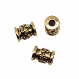 WYSIWYG 10pcs 9x6mm Antique Gold Color Om Beads For Jewelry Making DIY Jewelry Findings