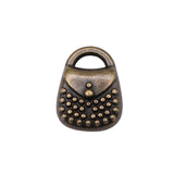 WYSIWYG 10pcs Charms 14x11mm Ladies Handbag Charms Pendant Antique Bronze Color For Jewelry Making DIY Jewelry Findings