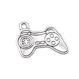 WYSIWYG 10pcs Charms 23x17mm Game Controller Charms For Jewelry Making DIY Jewelry Findings Antique Silver Color Alloy Charms