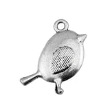 WYSIWYG 10pcs Charms Bird 20x13mm Tibetan Bronze Silver Color Pendants Jewelry Making DIY Handmade Craft For Bracelet Necklace