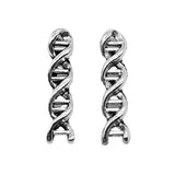WYSIWYG 10pcs Charms Deoxyribonucleic Acid DNA 28x7x4mm Antique Silver Color Pendant Making DIY Handmade Finding Jewelry