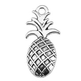 WYSIWYG 10pcs Charms Double Sided Pineapple 23x10mm Antique Making Pendant Vintage Tibetan DIY Handmade Jewelry