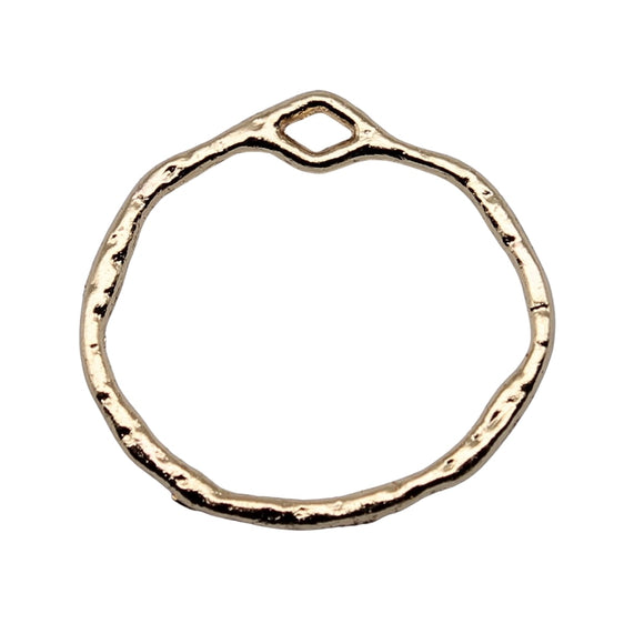 WYSIWYG 10pcs Charms Geometric High Quality KC Gold Color Alloy DIY Jewelry For Earring Making 22x21mm