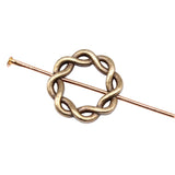 WYSIWYG 10pcs Charms Hemp Wreath Antique Bronze Antique Silver Color 14x14mm Metal Alloy Charms Jewelry Diy Accessories