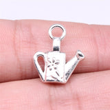 WYSIWYG 10pcs Charms Watering Can Gardening 18x15mm Antique Silver Color Pendants Making DIY Handmade Jewelry