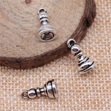 WYSIWYG 12pcs 2 Colors International Chess Charms Pendant Chess Knight King Queen Rook Bishop Pawn Charms For Jewelry Making