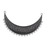 WYSIWYG 1pcs 103x25mm Necklace Connector Charms Antique Silver Color Jewelry Findings Jewelry Accessories