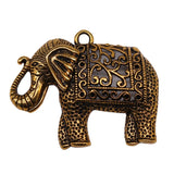 WYSIWYG 1pcs 59x47mm Lucky Elephant Charm Lucky Thai Elephant Pendant Thai Elephant Charm For Jewelry Making