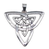 WYSIWYG 1pcs 65x68mm Big Double Triquetra Amulet Charm Jewelry Making Triquetra Charms Charm Triquetra Symbol
