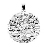 WYSIWYG 1pcs 71x64mm Tibetan Silver Color Large Tree Life &amp; Moon Charms Pendants For Necklace Jewelry Making Findings