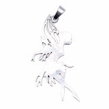WYSIWYG 1pcs 91x42mm Antique Silver Color Dancer Elf Charms Pendant For Jewelry Making DIY Jewelry Findings