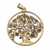WYSIWYG 1pcs Life Tree Charms Pendant DIY Jewelry Findings Antique Silver Color Tone 62x81mm EF3730