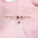 WYSIWYG 200pcs 3x4mm Spacer Beads For Jewelry Making Antique Silver Color Jewelry Findings EF3796