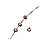 WYSIWYG 200pcs Spacer Beads Diy Metal Alloy Jewelry Findings Antique Silver Color 3x3mm