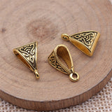 WYSIWYG 20pcs 10x15mm Bail Beads For Jewelry Making For Jewelry Making Diy Charms Jewelry Findings