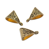 WYSIWYG 20pcs 10x15mm Bail Beads For Jewelry Making For Jewelry Making Diy Charms Jewelry Findings