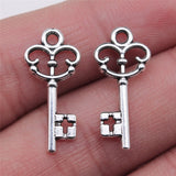 WYSIWYG 20pcs 10x23mm Key Charms Pendants For Jewelry Making DIY Jewelry Findings Jewelry Accessories