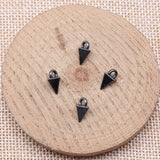 WYSIWYG 20pcs 10x5mm Antique Silver Color Awl Charms Pendant For Jewelry Making DIY Jewelry Findings