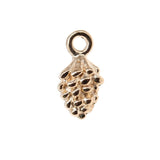 20pcs 12x7x7mm Charm 3D Pine Cone 4 Colors Charms Pendant For Jewelry Making DIY For Bracelet Necklace ef4192