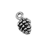 20pcs 12x7x7mm Charm 3D Pine Cone 4 Colors Charms Pendant For Jewelry Making DIY For Bracelet Necklace ef4192