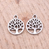WYSIWYG 20pcs 13x11mm Antique Gold Color Tree Charms Pendant For Jewelry Making DIY Jewelry Findings
