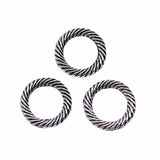 WYSIWYG 20pcs 13x13mm Antique Silver Color Circle Charms Pendant For Jewelry Making DIY Jewelry Findings