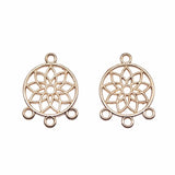 WYSIWYG 20pcs 14x18mm Antique Silver Color KC Gold Color Earring Connector For Jewelry Making DIY Jewelry Findings