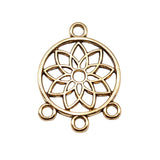 WYSIWYG 20pcs 14x18mm Antique Silver Color KC Gold Color Earring Connector For Jewelry Making DIY Jewelry Findings