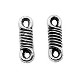 WYSIWYG 20pcs 14x4mm Twisted Rope Connector Jewelry Making For Bracelet Making Necklace Making