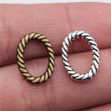 WYSIWYG 20pcs 15x11mm Pendant Oval Loops Oval Loops Charm Pendants For DIY Jewelry Making Oval Loops Pendants