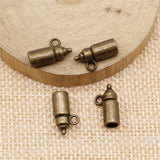 WYSIWYG 20pcs 15x5x5mm Charm Baby Feeding Bottle 3D Baby Bottle Charms For Jewelry Making