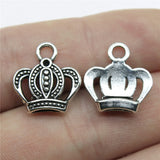 WYSIWYG 20pcs 16x15mm Pendant Crown Imperial Crown Charm Pendants For Jewelry Making Imperial Crown Pendants