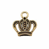 WYSIWYG 20pcs 16x15mm Pendant Crown Imperial Crown Charm Pendants For Jewelry Making Imperial Crown Pendants