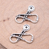 WYSIWYG 20pcs 16x20mm Medical Stethoscope Charms Jewelry Making Jewelry Accessories Antique Silver Plated Antique Bronze Plated
