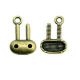 WYSIWYG 20pcs 18x14mm Rabbit Charms Pendants For Jewelry Making Antique Silver Plated Antique Bronze Color Jewelry Findings
