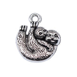 WYSIWYG 20pcs 18x15mm Antique Silver Color Sloth Charms For Jewelry Making EF3851