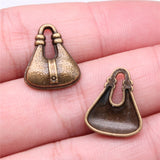20pcs 18x15mm Handbag Charms For Jewelry Making DIY Jewelry Findings Antique Silver Color Antique Bronze Color ef4386