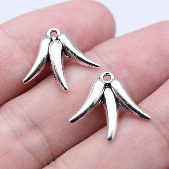 WYSIWYG 20pcs 18x16mm Antique Silver Color Pepper Charms Pendant For DIY Jewelry Making Handmade Jewelry Craft Findings