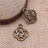 WYSIWYG 20pcs 18x16mm Pendant Chinese Knot Chinese Knot Charm Pendants For Jewelry Making Lucky Chinese Knot Pendants