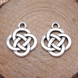 WYSIWYG 20pcs 18x16mm Pendant Chinese Knot Chinese Knot Charm Pendants For Jewelry Making Lucky Chinese Knot Pendants