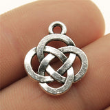 WYSIWYG 20pcs 18x16mm Pendant Chinese Knot Chinese Knot Charm Pendants For Jewelry Making Lucky Chinese Knot Pendants
