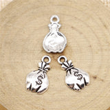 WYSIWYG 20pcs 19x11mm Moneybag Charms For Jewelry Making Jewelry Accessories Antique Silver Plated Antique Bronze Plated