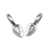 WYSIWYG 20pcs 20x7mm Pendant Charm Clip Clasp Bail Beads Loose Spacer Beads Bail Beads Pendants For Jewelry Making