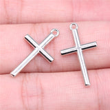 WYSIWYG 20pcs 23x13mm 3 Colors Cross Charms For Jewelry Making DIY Jewelry Findings